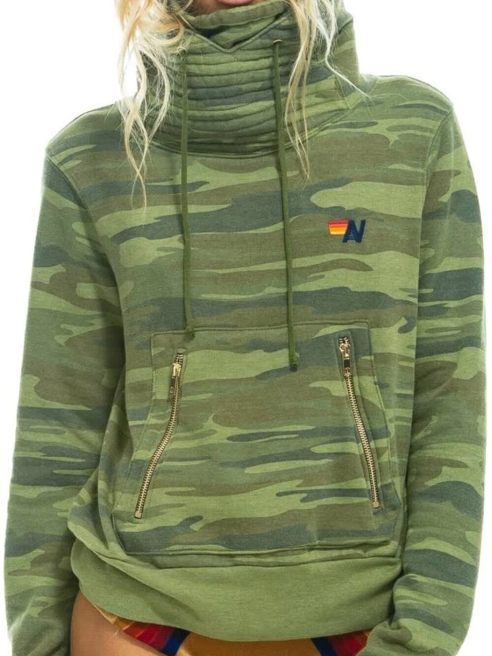 Aviator Nation Camo Ninja Hoodie